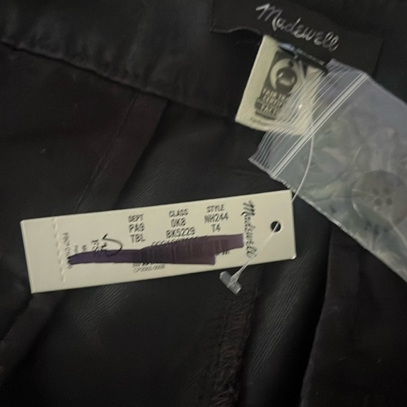 Madewell the Harlow wide-leg pant tall 4, NWT! Perfect condition. - Picture 5 of 5